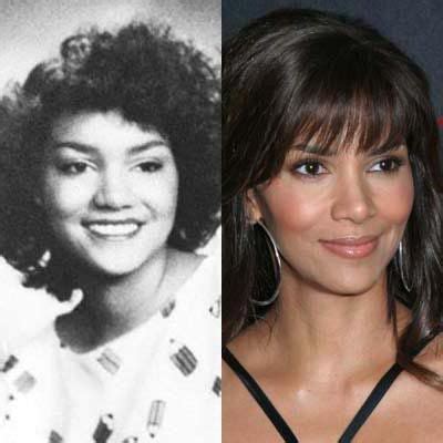 Halle Berry Plastic Surgery Before And After Nose Job Celebrity Plastic Surgery Hair Implants