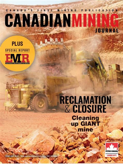 Canadian Mining Journal Archives Canadian Mining Journal