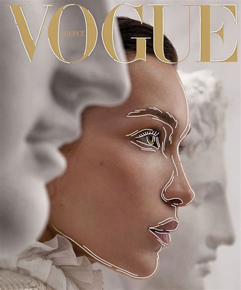 Vogue Greece April 2019 Debut Cover Ft Bella Hadid By Txema Yeste Edited By Emma Regolini