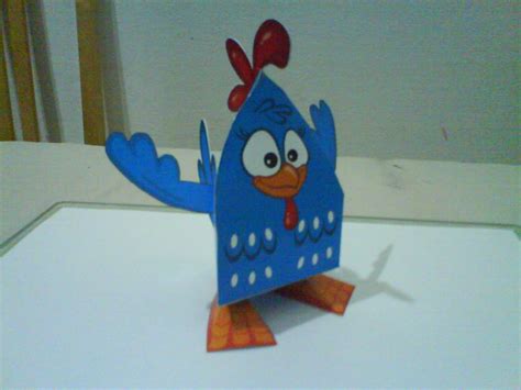 Paper Toy 3d Galinha Pintadinha Fazemos Impressão E Montagem Consulte
