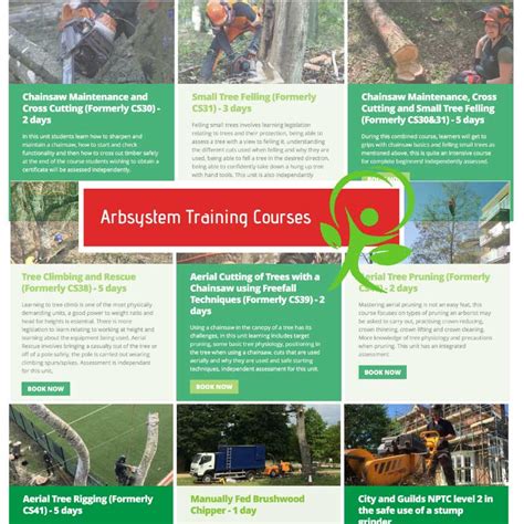 Nptc City And Guilds Arboriculture Training Courses Arbsystem