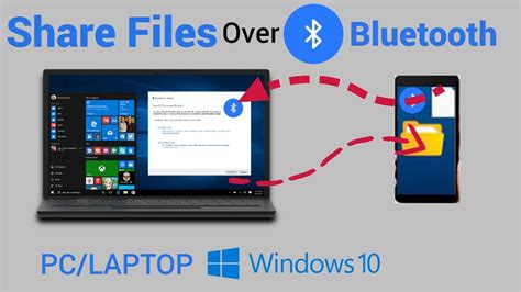 How To Transfer Files Via Bluetooth On Windows 10 Youtube