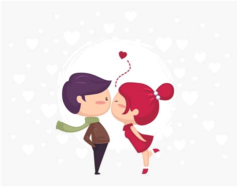 Valentines Day Couple Png Cute Valentines Day Cartoons Transparent