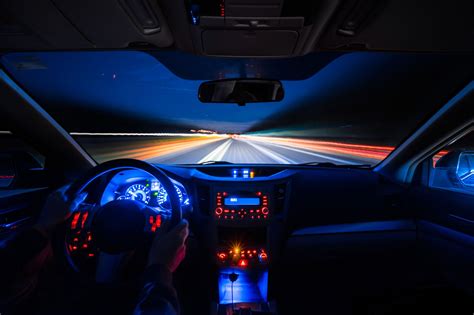 Inside Car At Night Carxh