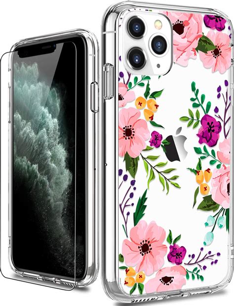 With details of threading and details, we know you would like to stand out from. iPhone 11 Pro Max Case Screen Protector Floral Designs ...