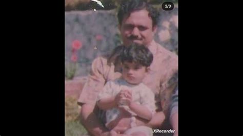 Keerthi Suresh Childhood Photos With Her Dad கீர்த்தி சுரேஷ் Youtube