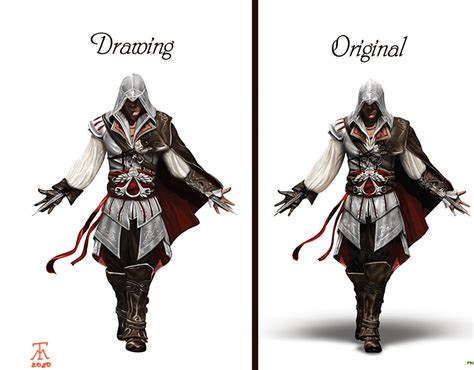 Fan Art Of Ezio Auditore Assasin S Creed By Ubisoft On Behance