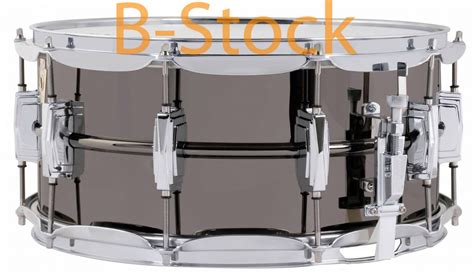Ludwig 65 X 14 Black Beauty Snare Drum B Stock