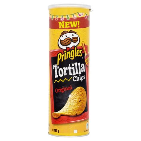 Pringles Tortilla Original 180g Tesco Groceries
