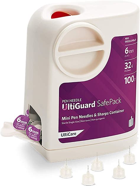 Buy All In One UltiGuard Safe Pack Pen Needles And Sharps Container For