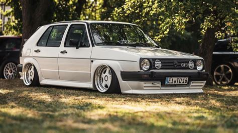 1987 Vw Golf Mk2 Widebody Bagged Tuning Project🔧 Youtube