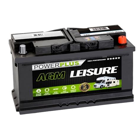 Advanced Agm Lp100 Leisure Battery 100ah 12v Abs Batteries