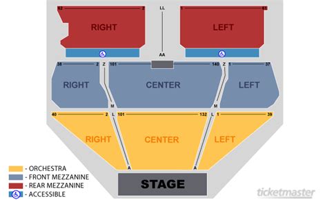 Tropicana Atlantic City Concert Seating Chart Infoupdate Org