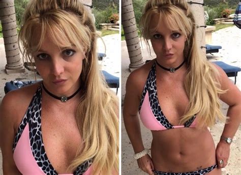 Britney Spears Posa De Biqu Ni E Xinga Fot Grafos Santa Portal