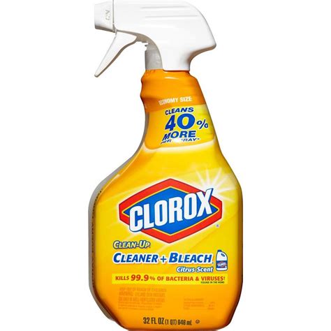 Clorox Clean Up 32 Oz Citrus Scent Bleach Spray 4460030878 The Home