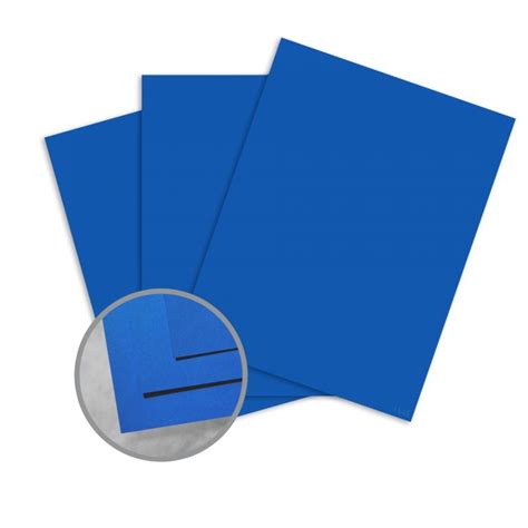 Blast Off Blue Card Stock 26 X 40 In 65 Lb Cover Smooth