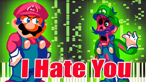 I Hate You Fnf Mario Vs Luigi Midi Auditory Illusion I Hate You