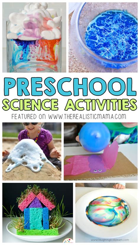 10 Fun Science Activities For Preschoolers The Realistic Mama