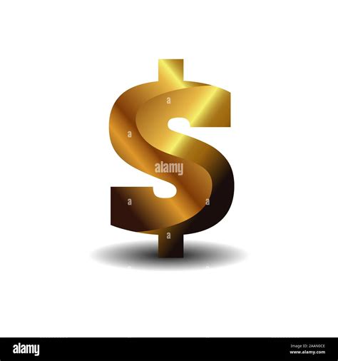 Us Dollar Sign Graphic Logo Design Usa American Currency Icon Vector