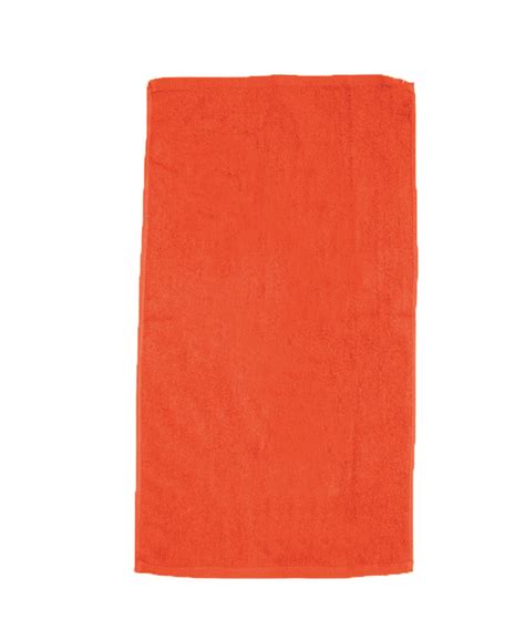 30 X 60 Velour Beach Towels Orange Color Towel Depot
