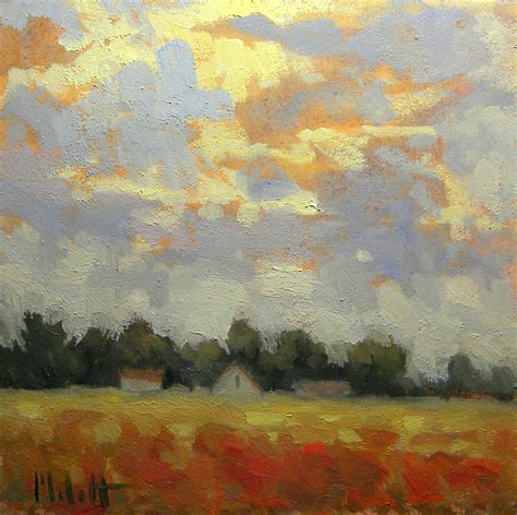 Painting Daily Heidi Malott Original Art Sunset Landscape Contemporary