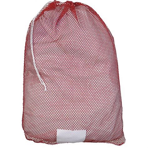 Drawstring Heavy Wt Polyester Mesh Laundry Bag 38va03gp245157