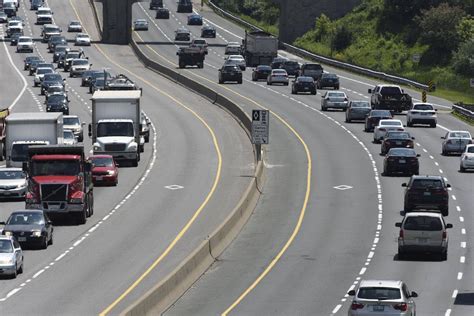 The Battle Over Torontos New Hov Lanes The Globe And Mail