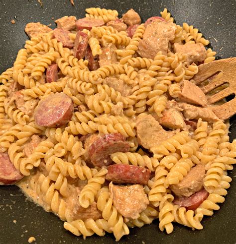 Melt butter in a large skillet over medium heat. Creamy Cajun Chicken and Sausage Pasta - The Cookin Chicks