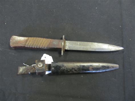 German Ww1 Trench Knife Made By Gottlieb Hammesfahr Solingen Foche In