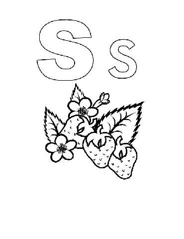 Make your world more colorful with printable coloring pages from crayola. Preschool Coloring Pages : Alphabet Alphabook S