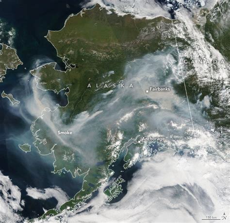 Arctic Fires Fill The Skies With Soot