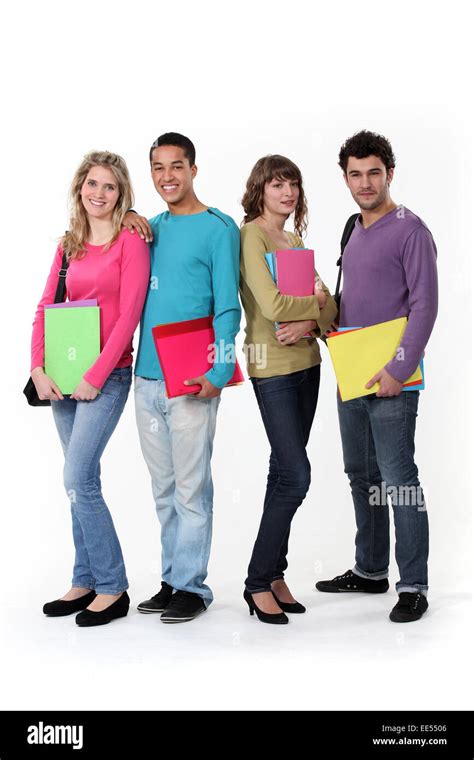 Attractive Students Cut Out Stock Images And Pictures Alamy