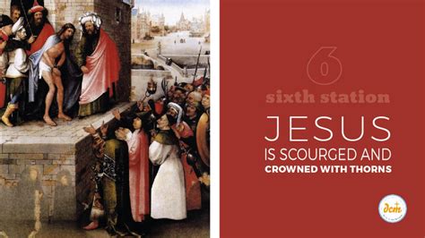 Sixth Station Jesus Is Scourged And Crowned With Thorns Digital