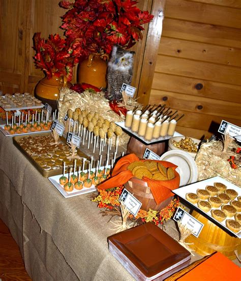 Fall Desserts Table Fall Harvest Party Fall Festival Party