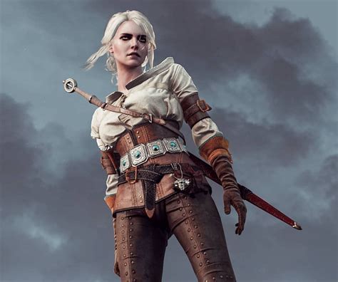 Ciri In A New Costume In The Photo From The Filming Of The Second