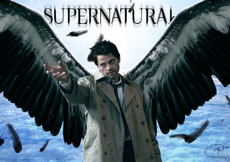 Supernatural Castiel Poster On Behance