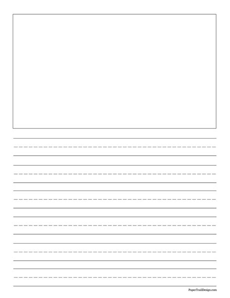 Draw And Write Paper Printable Discover The Beauty Of Printable Paper