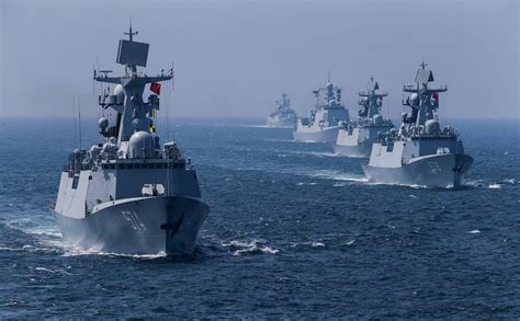China Commissions New Navy Warships