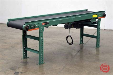 Roach Conveyors Box Style Slider Bed Belt Conveyor Boggs Equipment