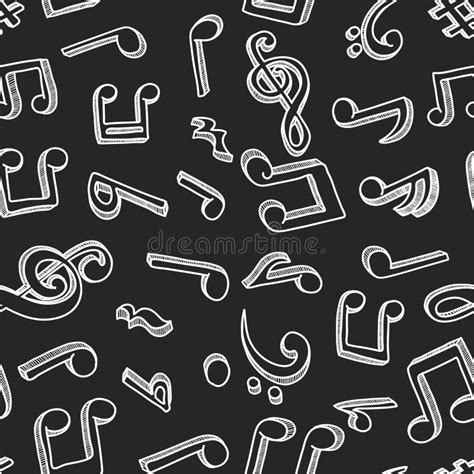 Music Notes Vector Illustration Stock Vector Illustration Of