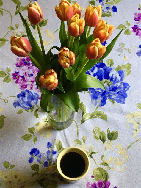 Tulips And Coffee By Lisavee Coffee Talk Coffee Tea Loose Leaf