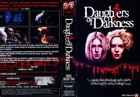 Daughters Of Darkness 1971 On Prime Time United Kingdom Betamax Vhs
