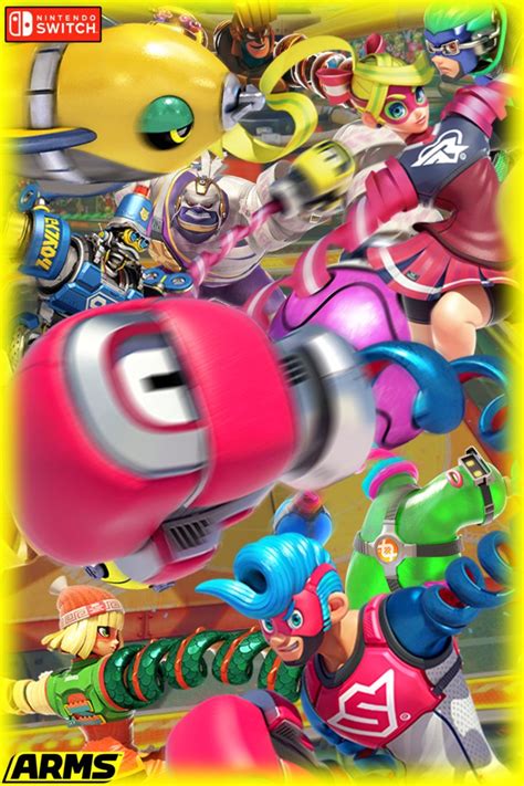 Arms Characters List Watch 30 Minutes Of Arms Gameplay On The Nintendo