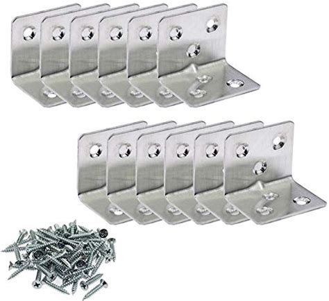 Buy Auch 20pcs Stainless Steel Corner Braces 90 Degree Joint Right