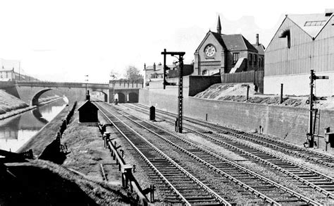 Harborne Junction Looking Towards Winson Green Station From The Elevated Tracks Of The Harborne