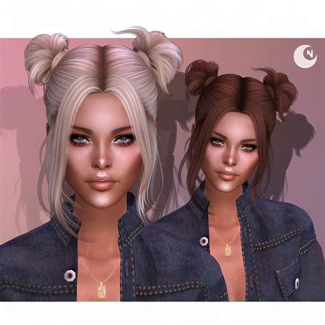 Nightcrawler Zara Hair The Sims 4 Download Simsdomination In 2021