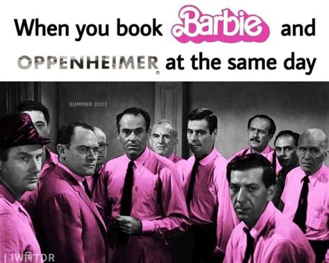 Funny Barbenheimer Memes Barbie Versus Oppenheimer Lola Lambchops