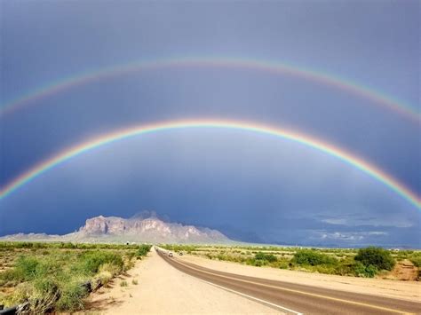 Double Rainbow Seen In East Valley Abc15 Arizona