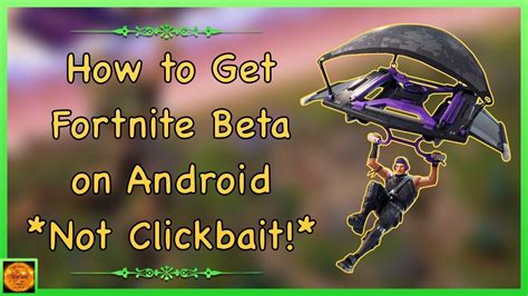 How To Get Fortnite Beta On Android Youtube