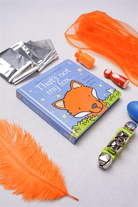 Thats Not My Fox Book And Baby Sensory Story Time Set For Etsy